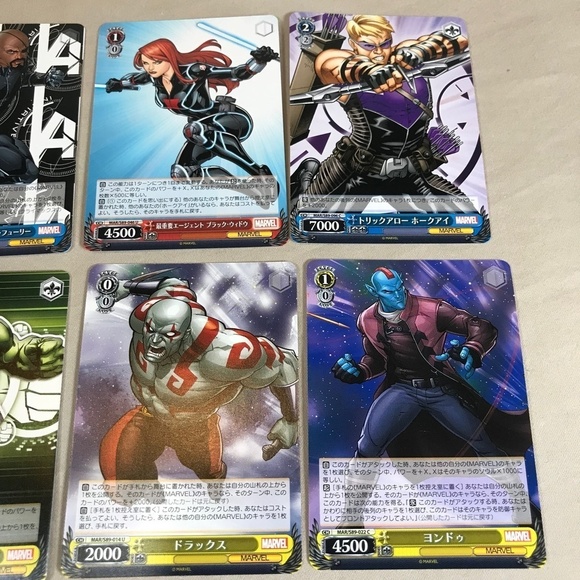 Weiss Schwarz Marvel Trading Card Lot of 23 Commons - Picture 9 of 11